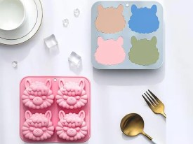 Molde silciona 4 ovejas